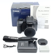 Canon PowerShot SX60 HS Compact Digital Camera Tested Working Seller Japan