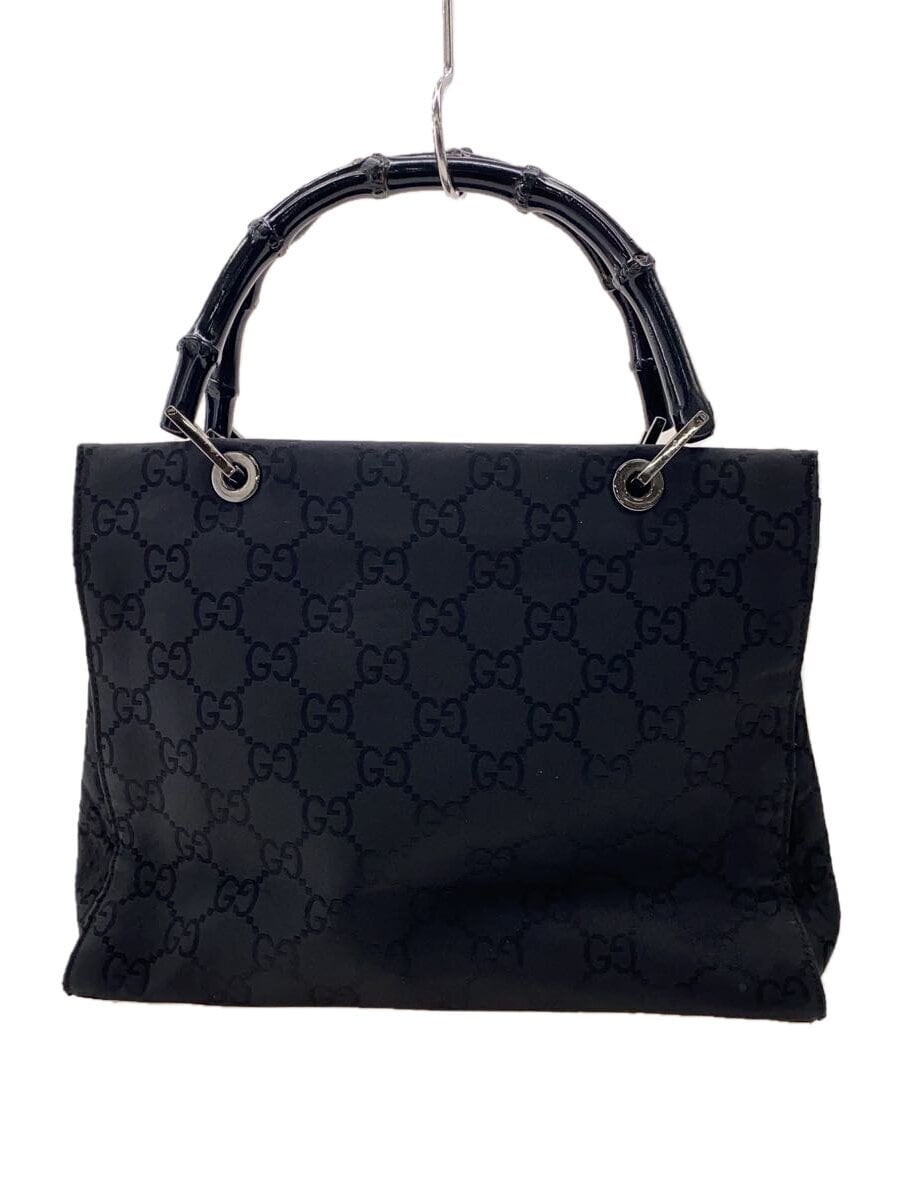 GUCCI Bamboo Shoulder Bag in Black imported from Japan