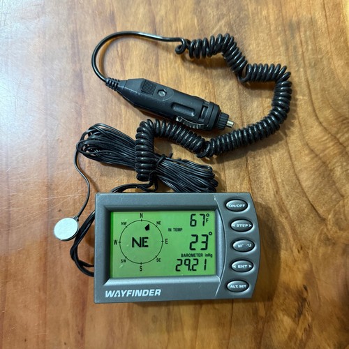 Wayfinder V6000C Vehicle compass Altimeter TESTED WORKS