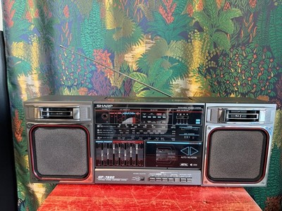 SHARP GF-7850 STEREO CASSETTE RECORDER GHETTOBLASTER BOOMBOX