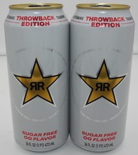 Rockstar Energy Drink 2-pack Rare Throwback Edition Sugar Free Og Flavor 32 Oz