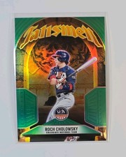 2026 USA Panini Stars & Stripes Talismen Green Prizm #14 Roch Cholowsky CNT
