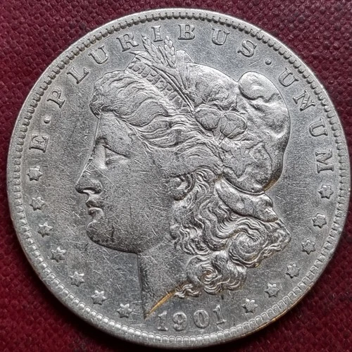 1901 S Morgan Dollar 1$ XF+ Details #98428