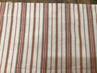 Cotton Canvas Striped/Floral Valance's Reversible Set of 2 — photo 5