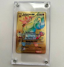 Incineroar GX 147/145 SM Guardians Rising Secret Rare Full Art GX Holo Metal ENG
