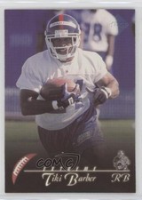 1997 Collector's Edge Extreme Tiki Barber (Should Be Card #111) Rookie RC 0n3s. rookie card picture