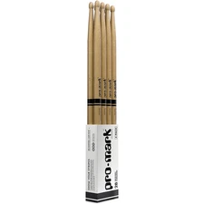 Promark Classic Forward Hickory Oval Wood Tip 4 Pack 2B Wood