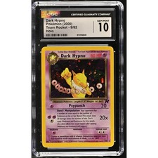Dark Hypno 9/82 Team Rocket Holo CGC 10 on eBay