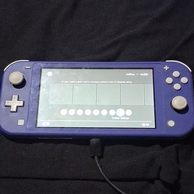 Nintendo Switch Lite Blue HDH-001 Handheld Console w/ USB-C Charger