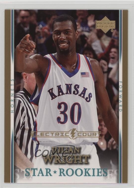 2007-08 Upper Deck Star Rookies Electric Court Julian Wright #203 Rookie RC n1u