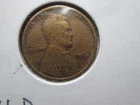 1914-D US LINCOLN WHEAT CENT IN FINE CONDITION CLEANED