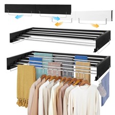 Klapptrockner Wandwäschetrockner Wäschetrockner Teleskop die Wand Akkordeon DHL