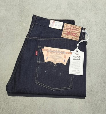 LVC 501XX 1966 Selvedge Japan Denim Shrink To Fit W38 L32