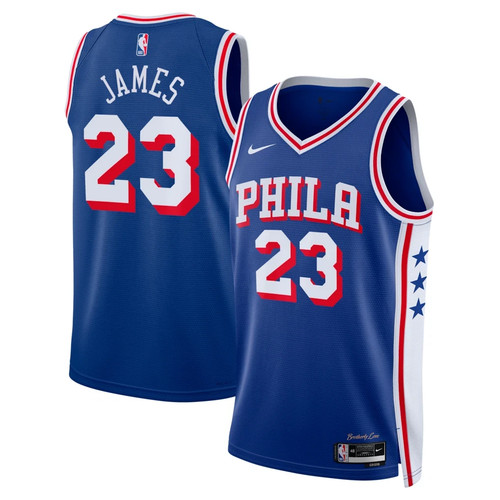 NEW!!! LeBron James Philadelphia 76ers #23 Jersey - Blue