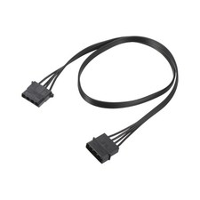 3Pcs Hard Disk Drive Power Extension Cable 4 Pin IDE to 4-Pin 620mm/24.4"
