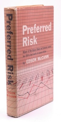 First Edition Preferred Risk - Edson McCann Simon and Schuster Hardcover Book