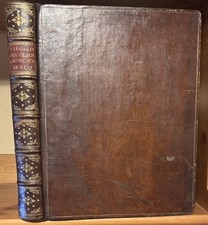 1757 *JOHN BASKERVILLE VIRGIL* Publii Virgilii Maronis ORIGINAL COMPLETE 1st Ed!