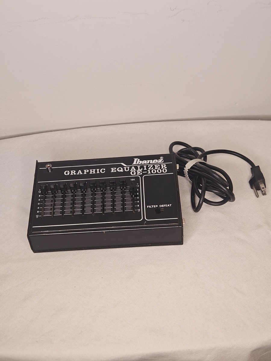 Ibanez GE10 Graphic EQ イコライザー Ibanez GE10 Graphic EQ - Pedal on ModularGrid