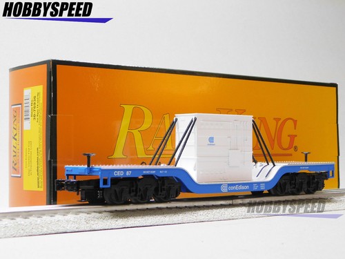 MTH RAILKING CON EDISON DEP. COCHE PLANO CENTRAL CON TRANSFORMADOR CALIBRE O 30-76936 | Zustand: New
