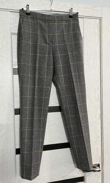 Women Calvin Klein Trousers Grey 40