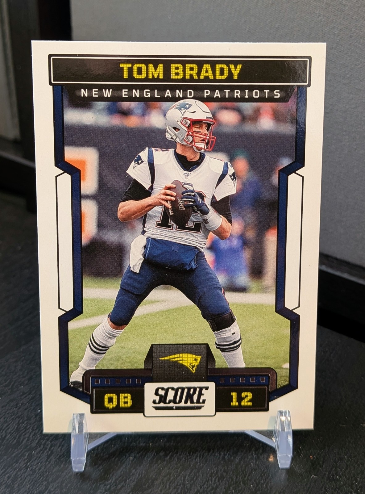 Tom Brady #287 Football Cards 2023 Panini Score trading card — raw and PSA graded price guide