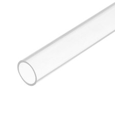 Clear Rigid Acrylic Pipe 17mm ID x 20mm OD x 305mm Round Tube