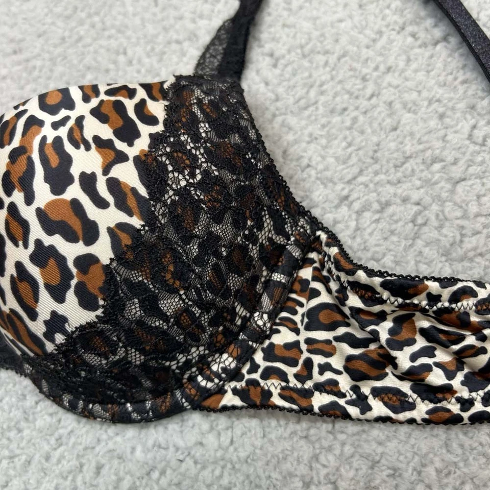 Sutiã Wonderbra 36B sutiã push up 7234 cetim e renda push-up underwire - Imagem 4 de 4