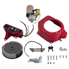 Gx160 Gx200 Electric Start Kit Starter Motor for  Honda Flywheel Switch P St18+