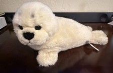 Ganz Heritage Collection White Harp Seal Plush Stuffed Animal Toy, 13" H11958