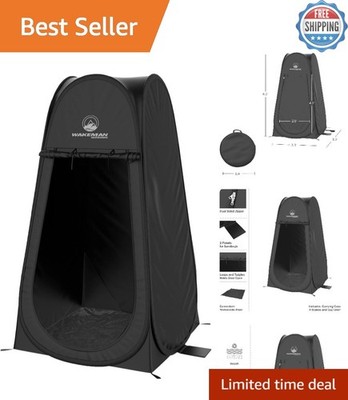 Portable 3.3x3.3ft Changing Tent with Carry Bag   Ideal for Camping & Tailgating