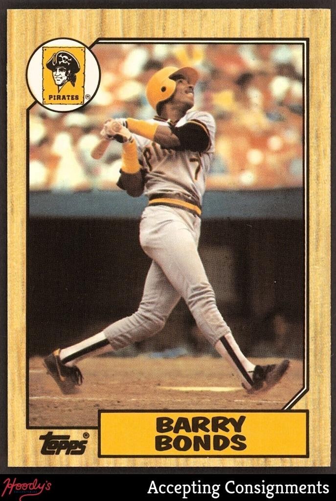 1987 Topps Tiffany #320 Barry Bonds RC Rookie PIRATES