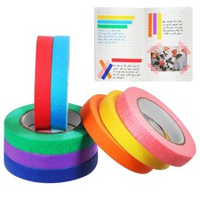 8 Rolls Buntes Klebeband Krebband Abkleben Farbabdeckband Farbklebeband