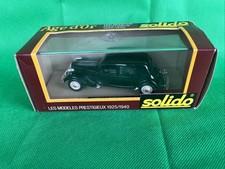 Solido Age D’or 32 Citroen 15 Cv Traction Avant 1938 Black Cream  Boxed France