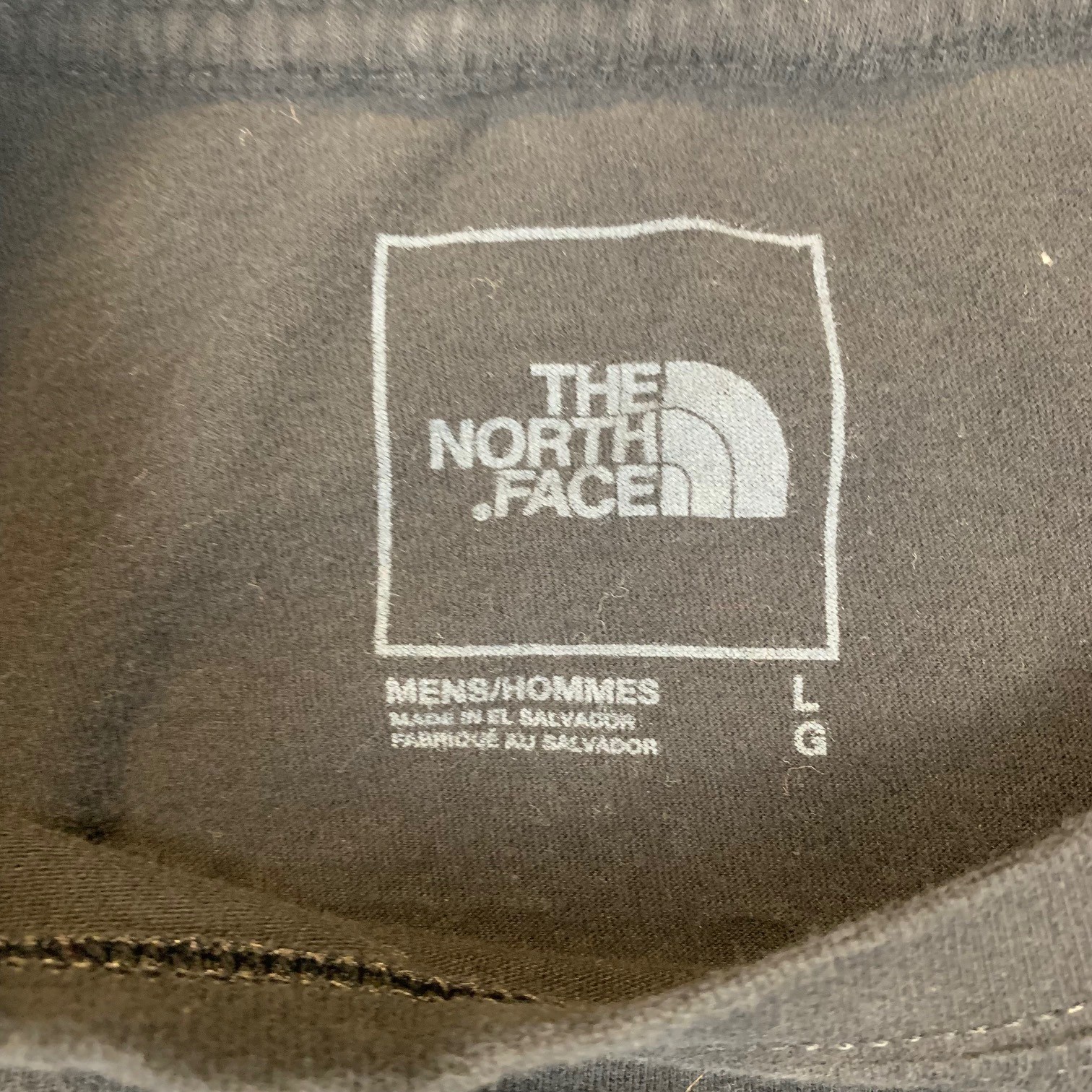The North Face Men Shirt L Black Graphic Print Rainbow Mountains Logo Short thumbnail 2
