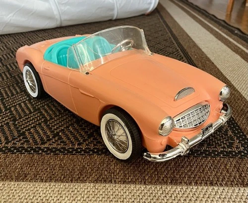 Vintage Original 1960s Barbie Austin-Healey Convertible Car