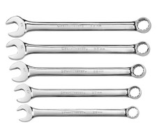 Gearwrench 5 Pc Metric Non-ratchetting Combination Wrench Set