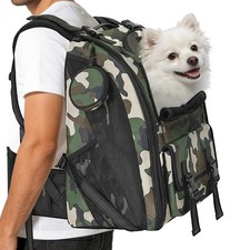 Dog Carrier Backpack for Medium Dogs up to 22 IBS, Dog Hiking Backpacks with ...