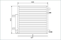 Kondensator Klimaanlage Valeo 822578 Aluminium FüR Chevrolet Spark M300 Lpg