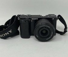 Sony Alpha  6000 24.3MP Digital SLR Camera With Sony E PZ 16-50mm Lens