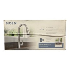 NEW SEALED Moen Georgene 87912 One-Handle High Arc Pulldown Kitchen Faucet Chrom