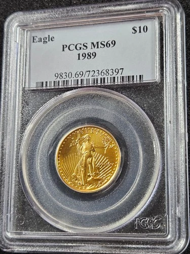 1989 American Gold Eagle 1/4 oz — photo from the most recent tracked eBay sale