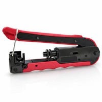 Premiumx Kompressionszange FüR F-Stecker Crimp Zange Koaxial Sat Kabel RG6 RG59