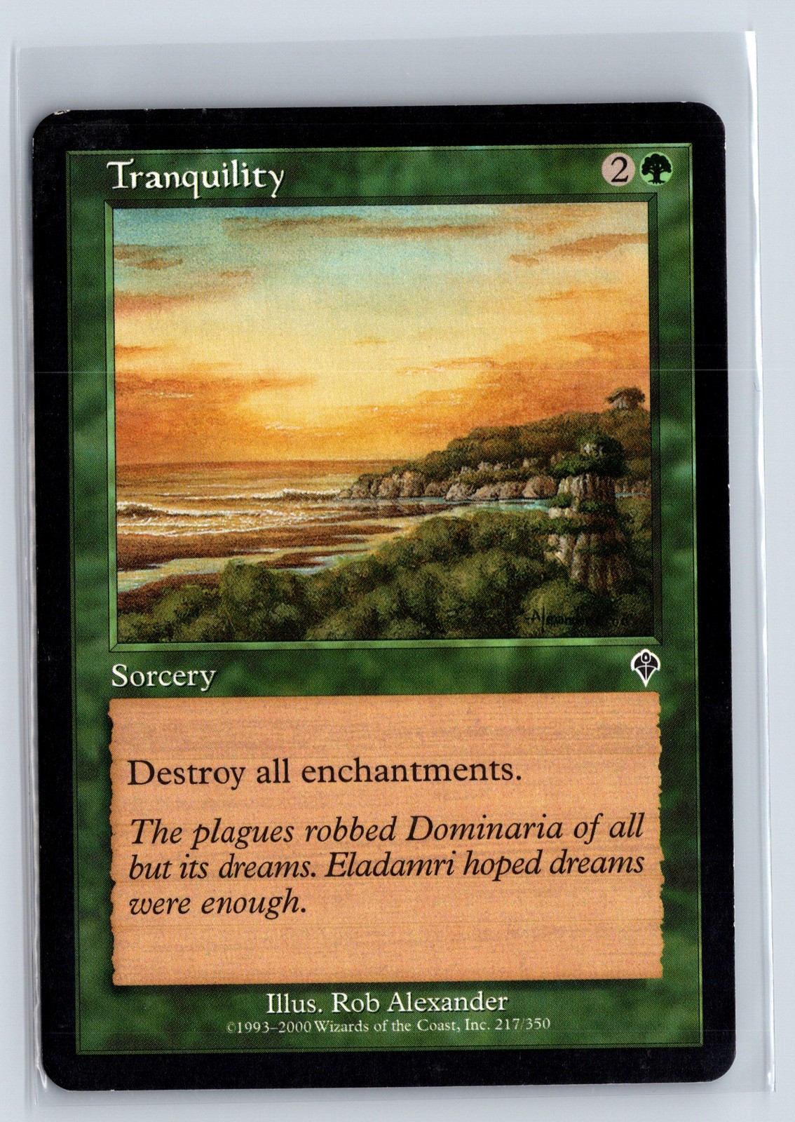 (3x) TRANQUILITY - Invasion – MTG Magic the Gathering Card - Common