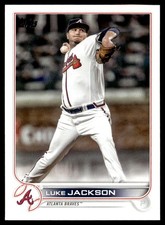 2022 Topps Update Luke Jackson Atlanta Braves #170