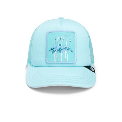 Goorin Bros. Chroma Wave Collection Unisex Trucker Hat, Light Blue (Lil Squad...