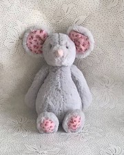 JELLYCAT SMALL BASHFUL BLOSSOM MOUSE SOFT PLUSH TOY RETIRED