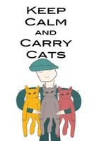 Blythe Ayne | Keep Calm And Carry Cats | Taschenbuch | Englisch (2023)