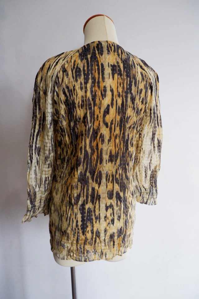 Roberto Cavalli - 2000s Silk Printed Blouse Shirt - Image 2 of 4