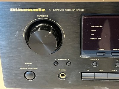 Marantz SR7200/U1B AV Surround Receiver - No Remote Control - One