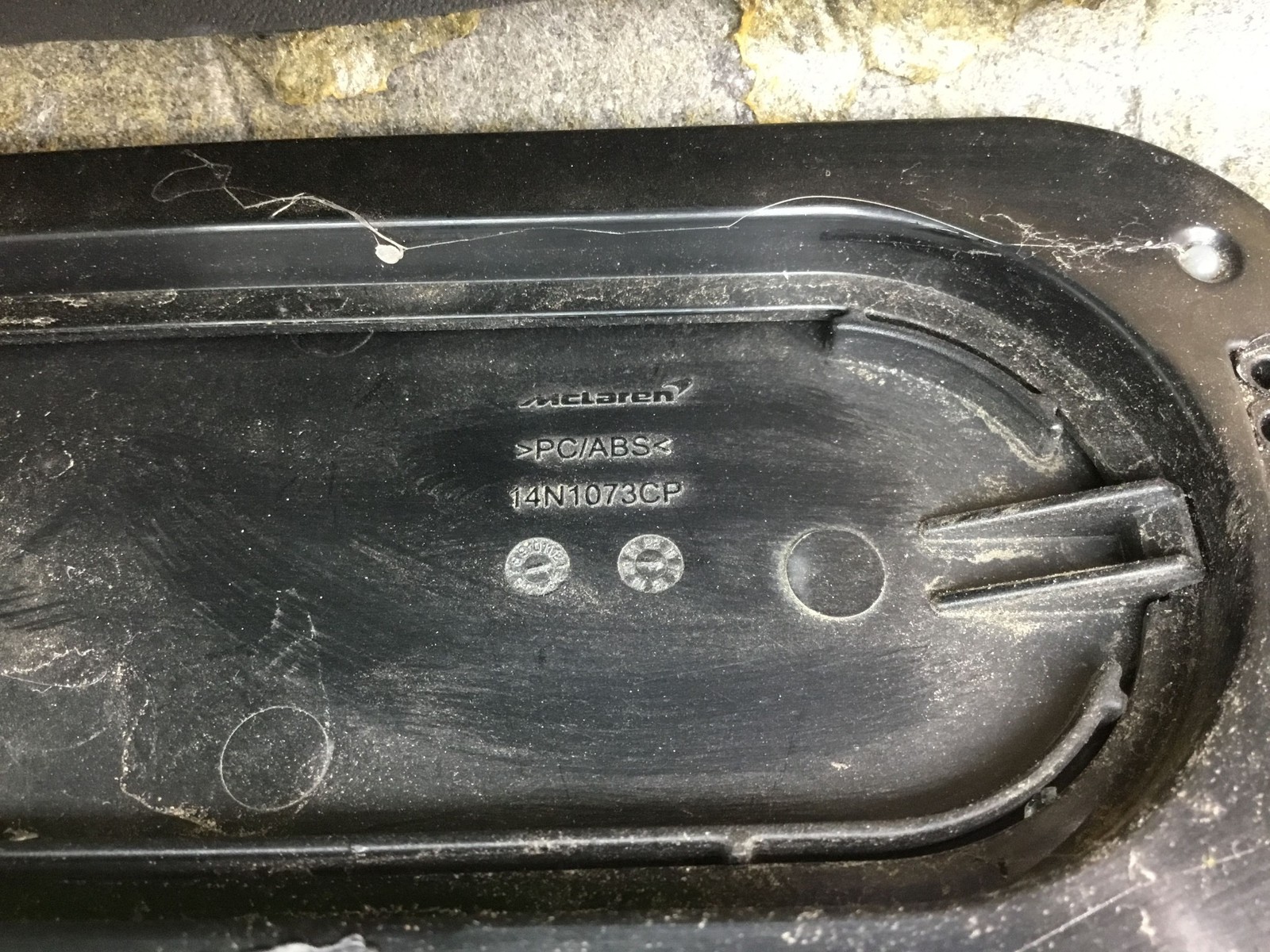 McLaren 720S 720 2018 Center Roof Headliner Panel Cover Leather 17-20 |:O